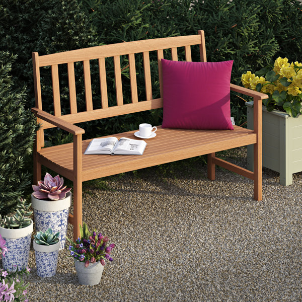 Andover Mills Newbury Wooden Bench & Reviews | Wayfair.co.uk